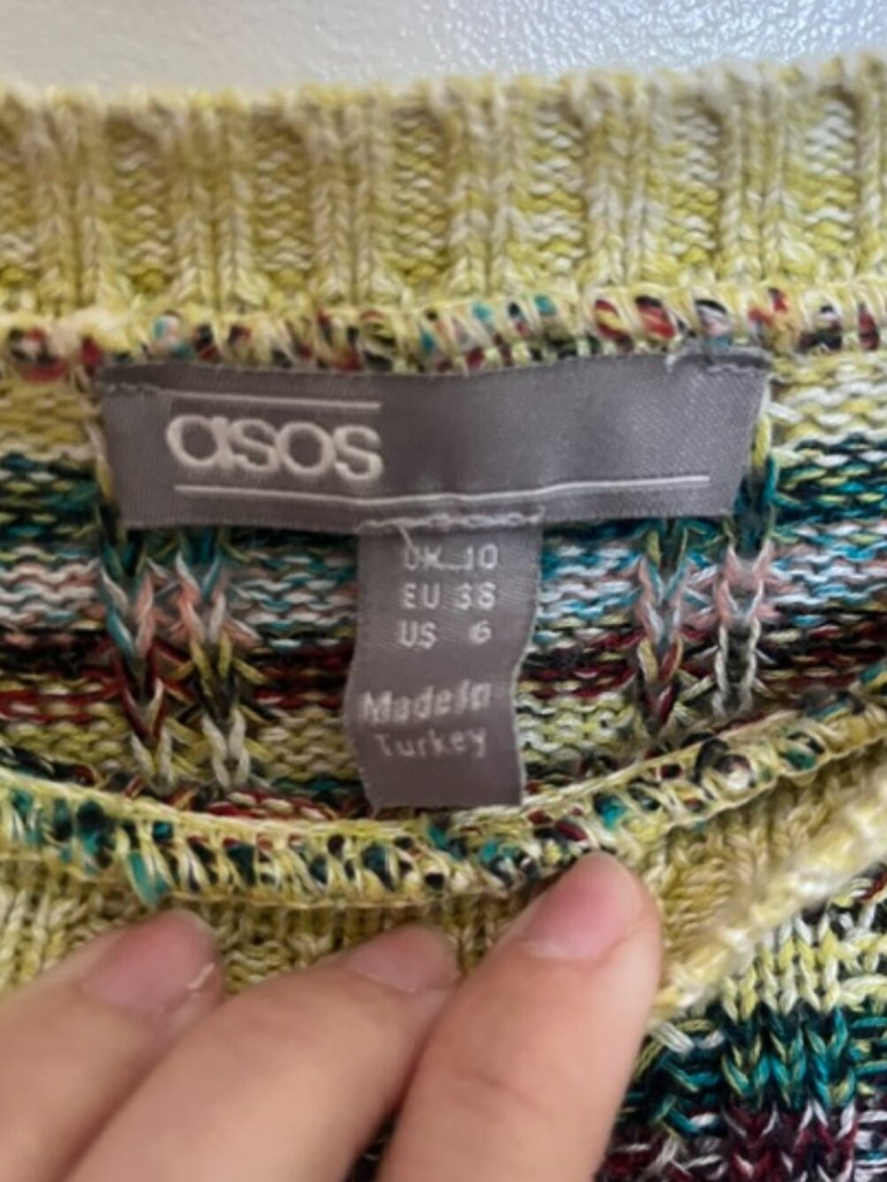 ASOS STRIPE SWEATER - Picture 3 of 4